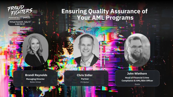 Virtual Program: Ensuring Quality Assurance of Your AML Programs